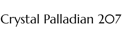 Crystal Palladian 207 Logo
